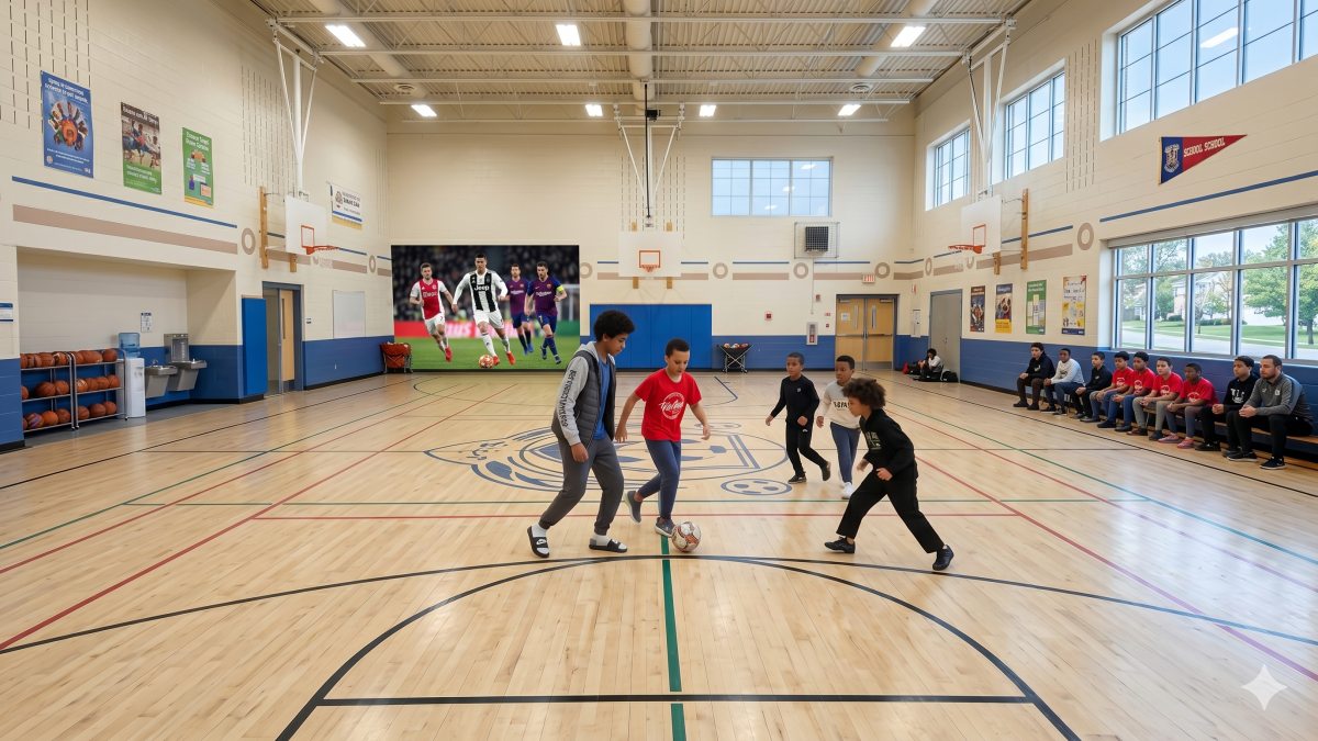 Illustration of Minnesota youth leadership and life skills training in winter